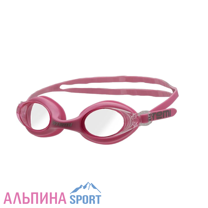 Очки для плавания Atemi, силикон (красн), N7107