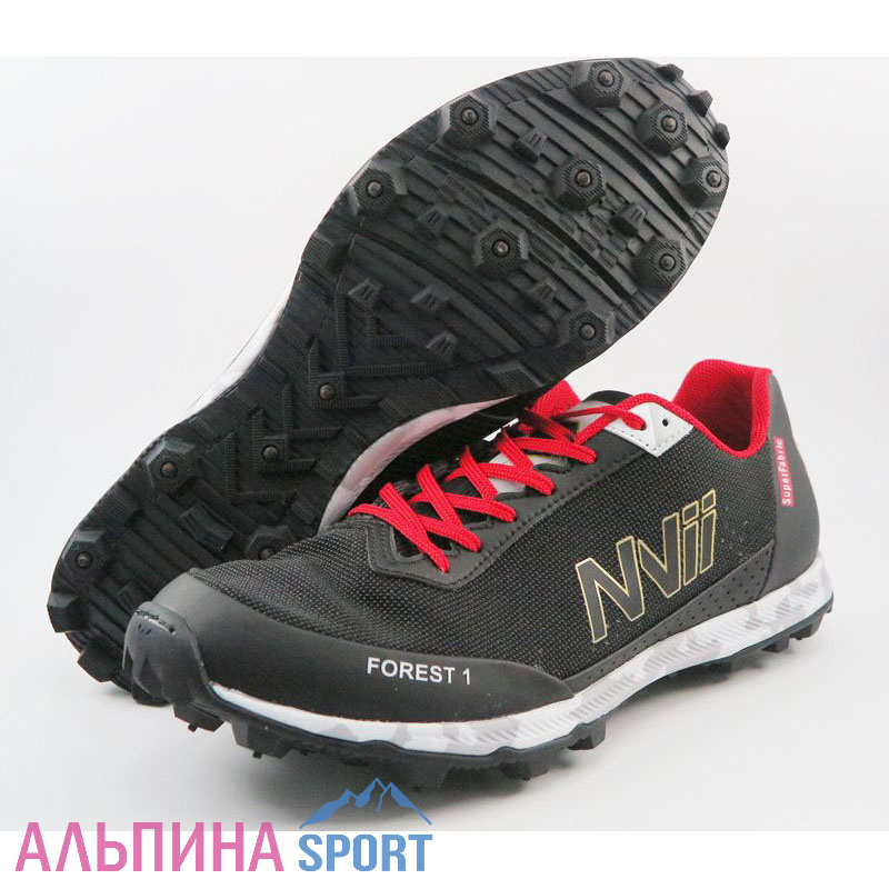 Шиповки NVII FOREST 1 BLACK/GOLD/RED