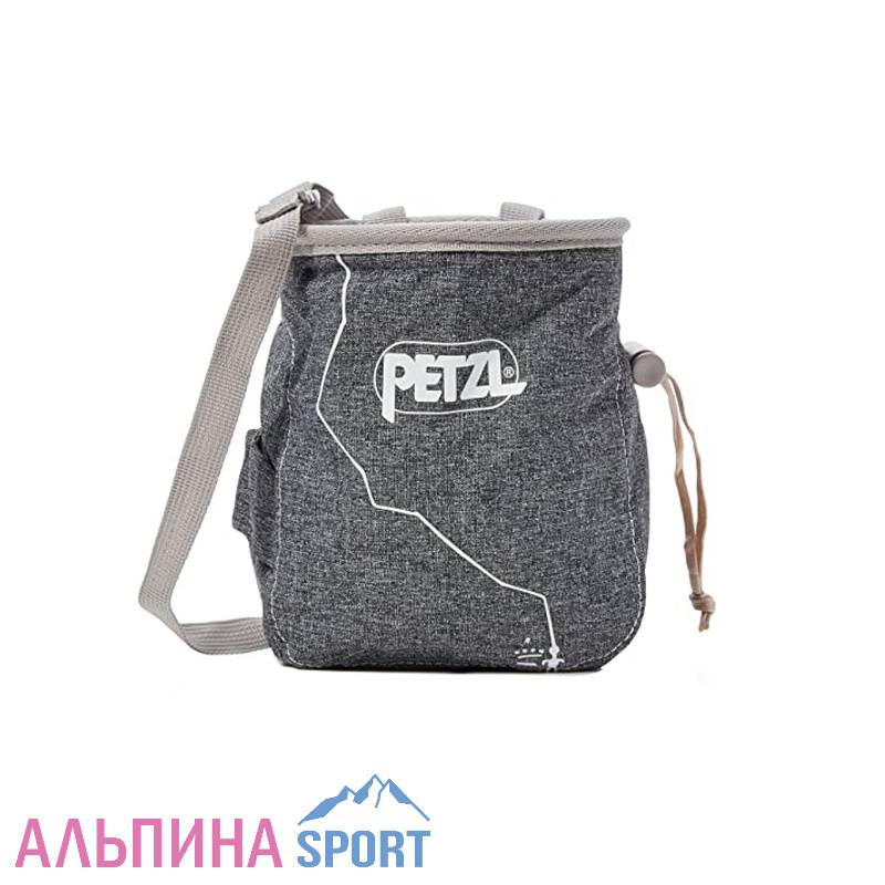 Мешок для магнезии Petzl SAKA цвет Grey