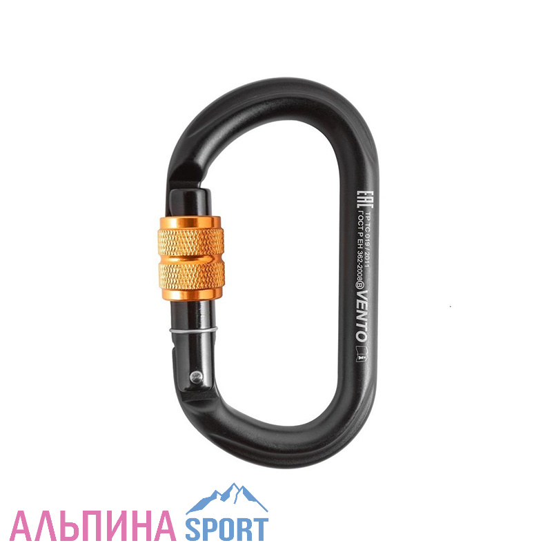 Карабин Венто "Овал дюралевый с муфтой"