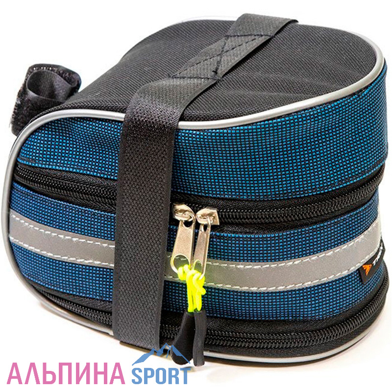 Велосумка Alpine под седло большая темно-синяя