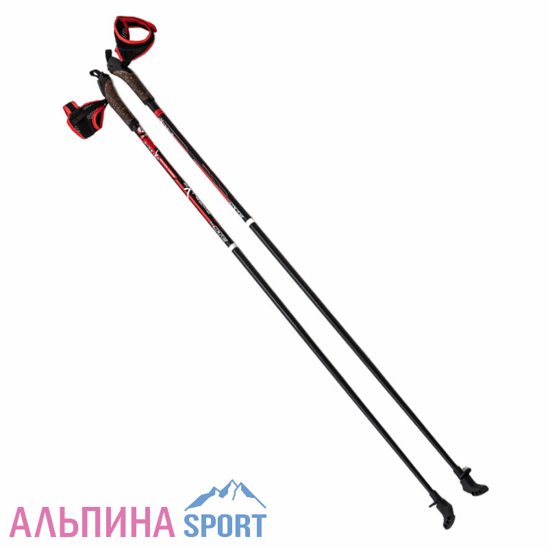 Палки для скандинавской ходьбы STC (стекловолокно)