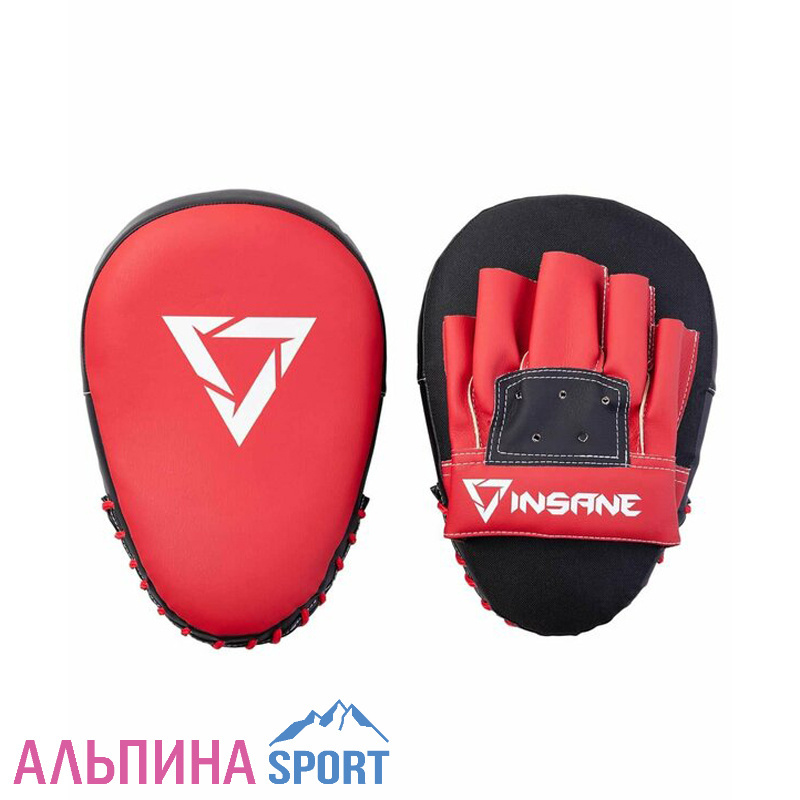 Лапы INSANE FIGHT изогнутые, красный, 26х18х5,5 см