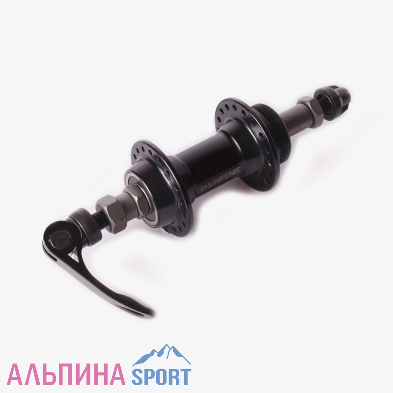 Втулка задняя спортивная алюминий подшипник на эксцентрике 36H