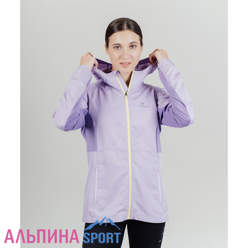 Ветровка Nordski Run Lilac женская