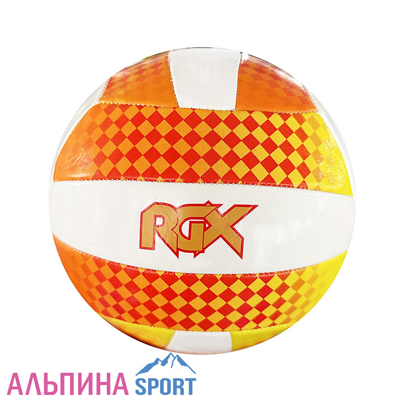 Мяч волейбольный RGX желтый/белый/оранжевый