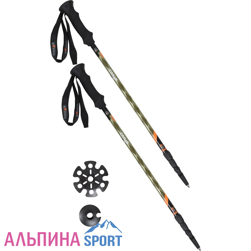 Палки телескопические Сплав Touring Alu