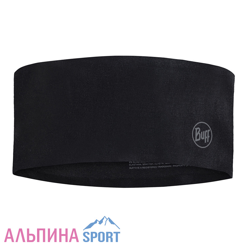 Повязка Buff Thermonet Headband Solid Black