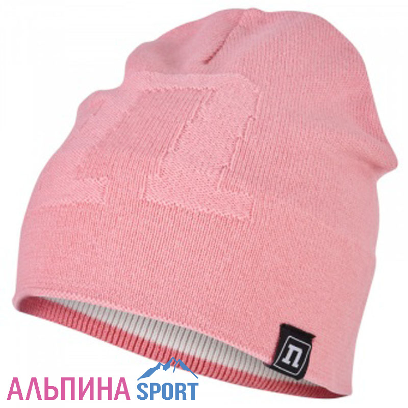 Шапка NONAME KNIT HAT SALMON ROSE