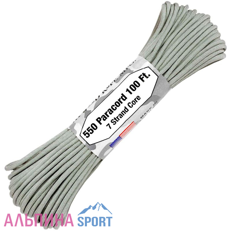 Паракорд 550 ATWOODROPE 4,8мм grey