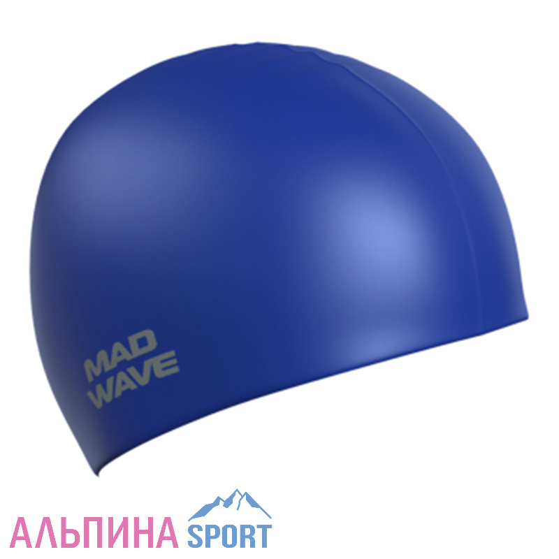 Силиконовая шапочка Mad Wave Intensive big Blue