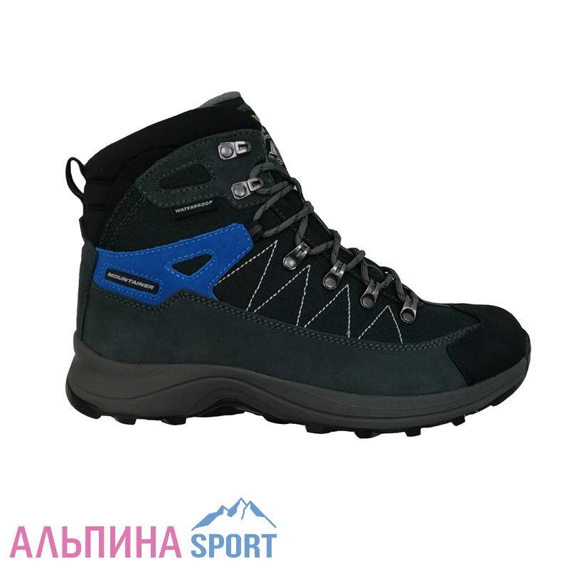Ботинки треккинговые EDITEX MOUNTAINEER серый/синий