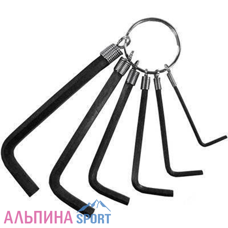 Шестигранник на кольце набор YC-268L-1 (6шт) 2-7мм