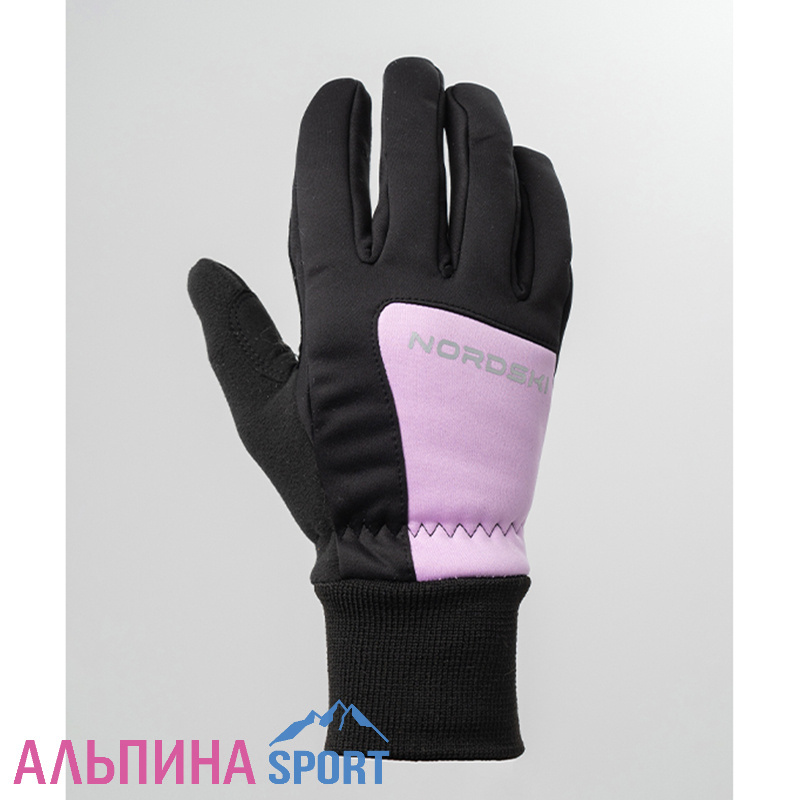 Перчатки Nordski Arctic Black/Orchid