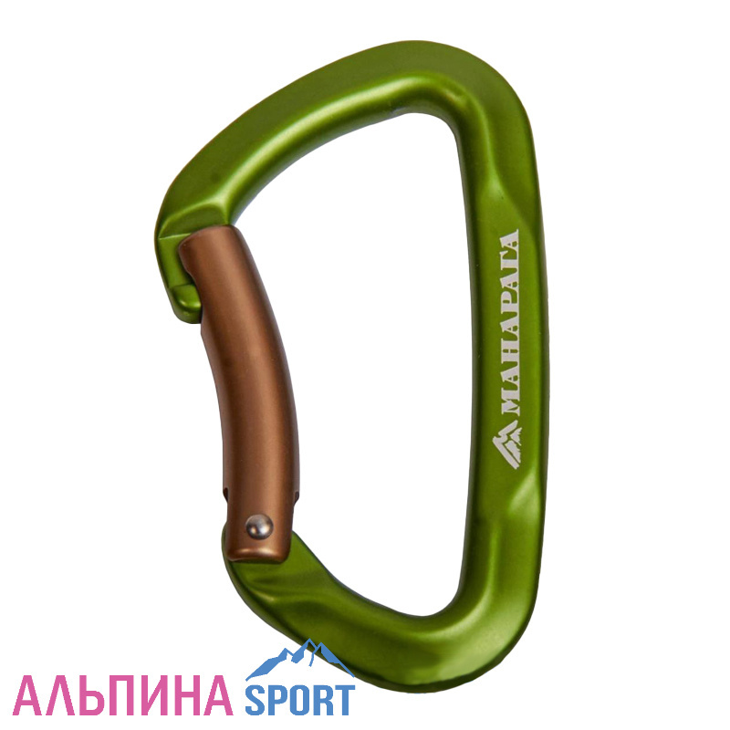 Карабин Манарага скалолазный с гнутой защелкой