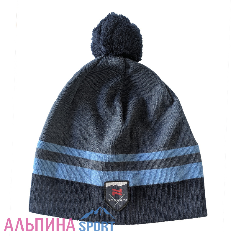 Шапка Nordski Move Dark Blue/Jeans