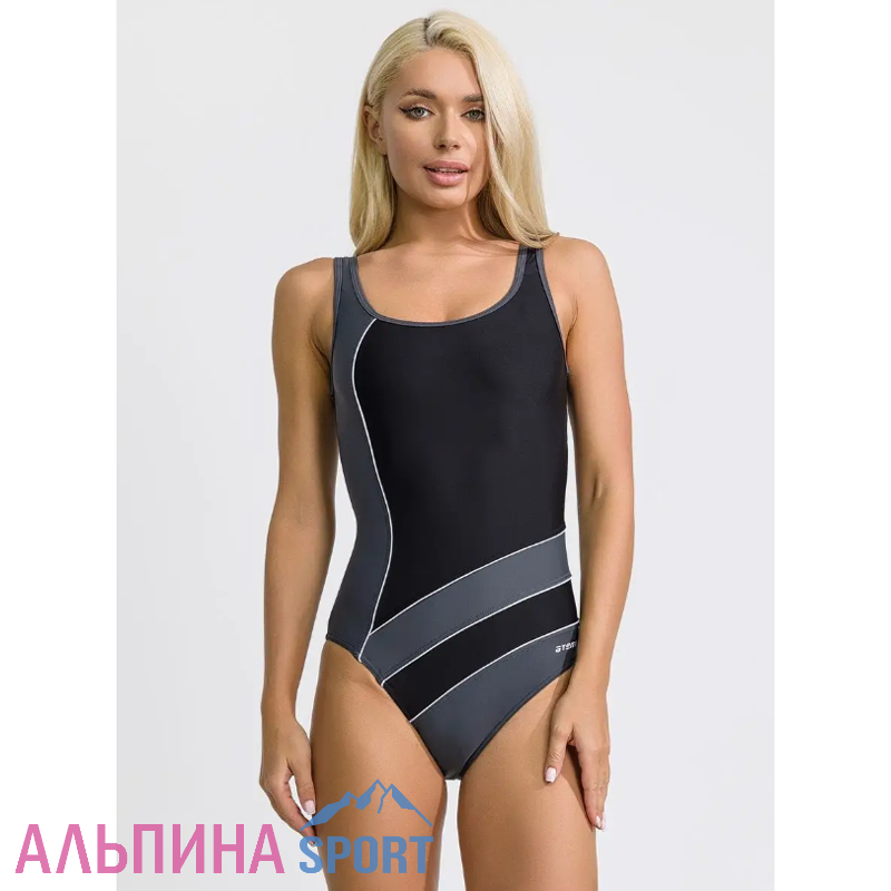 Купальник Atemi женский для бассейна черный