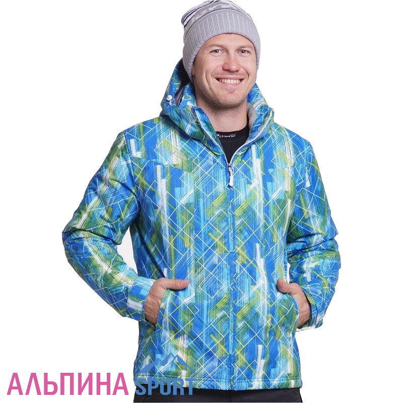 Утепленная куртка Nordski City Blue/Lime