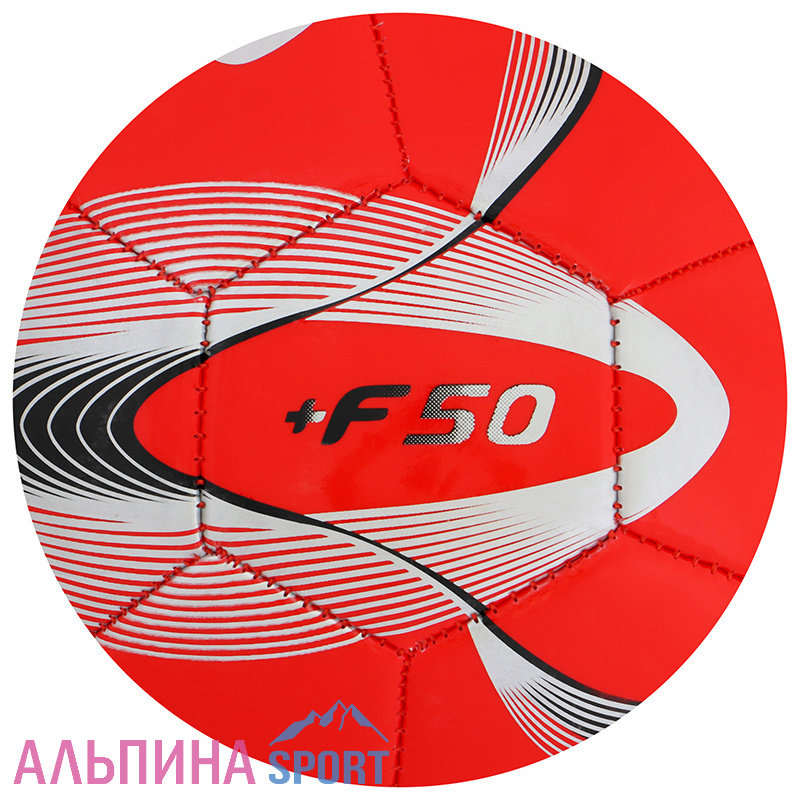 Мяч футбольный +F50, PVC, ручная сшивка, 32 панели, р. 5