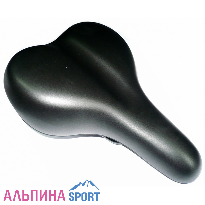 Седло AZ-522BF-P 270X190MM спортивное черное