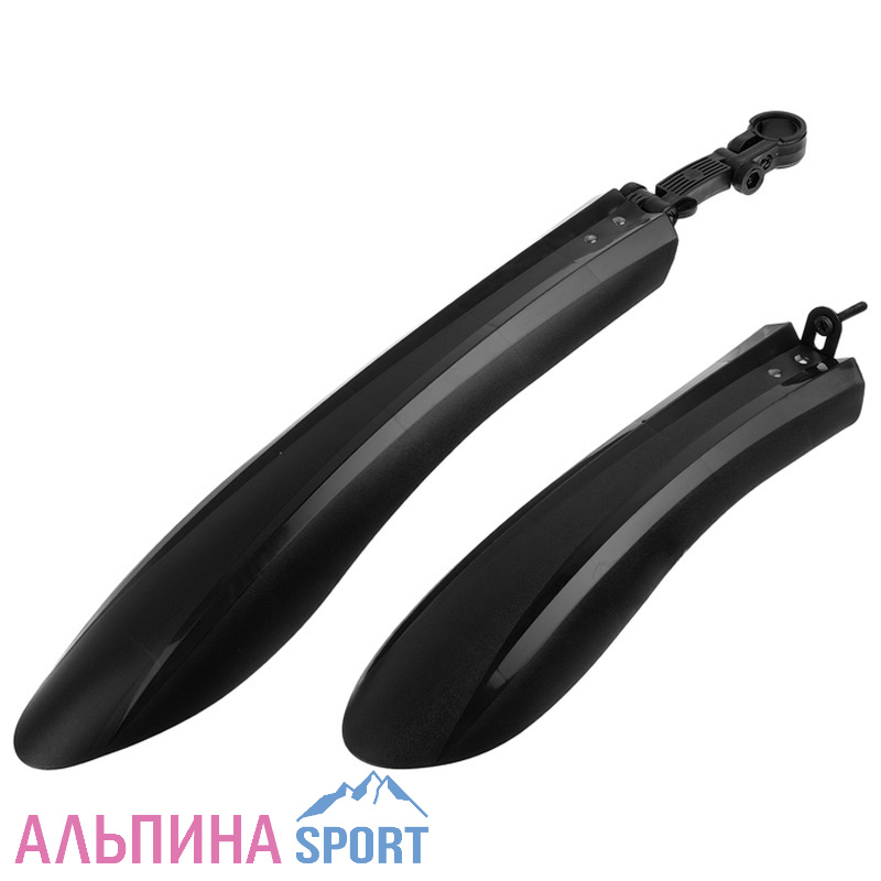 Крылья 24"-26" быстросъемные XGNB-055-1 пластиковые чёрные