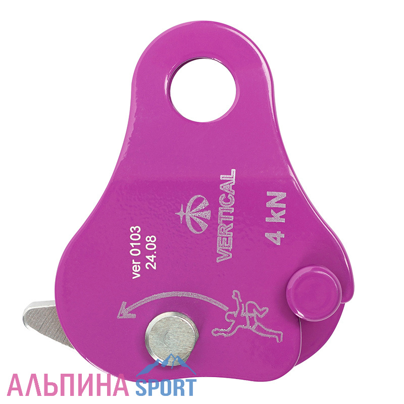 Зажим Вертикаль "Капля" дюраль