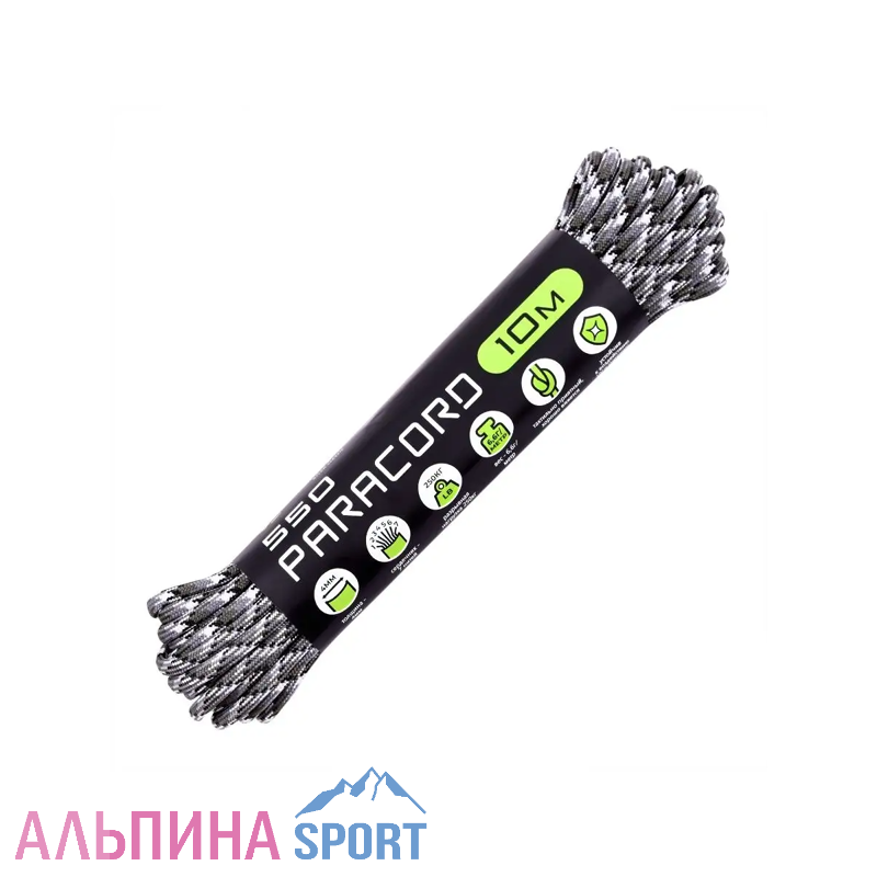 Паракорд 550 CORD nylon 4,0мм (siberian camo)