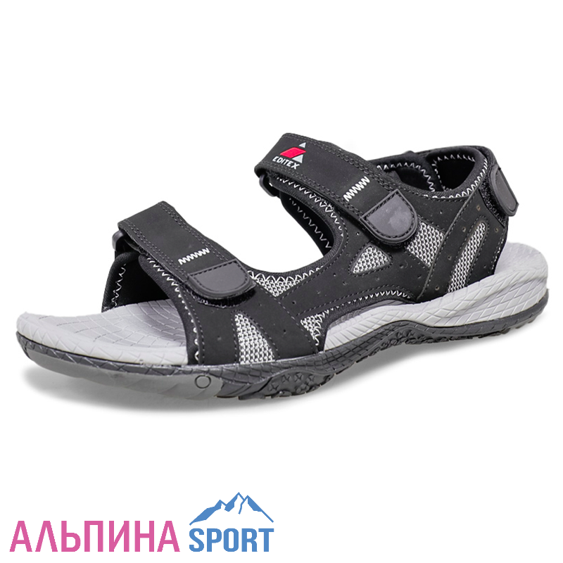 Сандалии EDITEX S7018-1 черный/серый