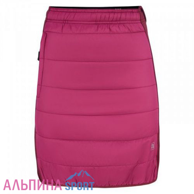Юбка NONAME SKI SKIRT 24 WINE RED/DK RASBERRY WOS утепленная