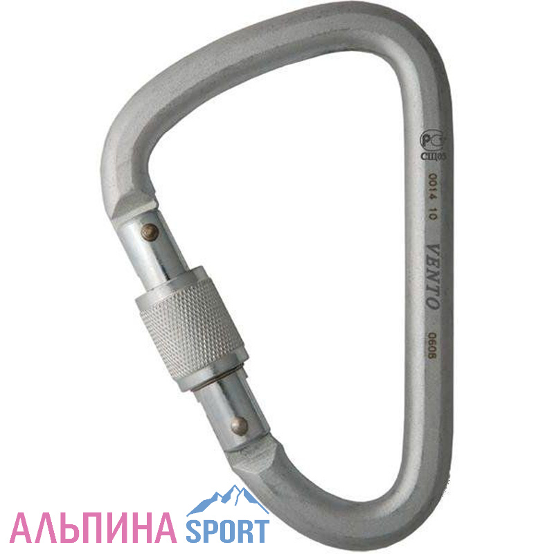 Карабин Венто "Стальной увеличенный с муфтой 0014