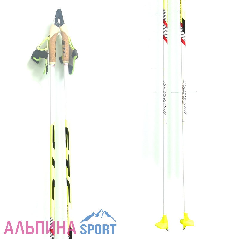 Палки лыжные STC Avanti 100% carbon