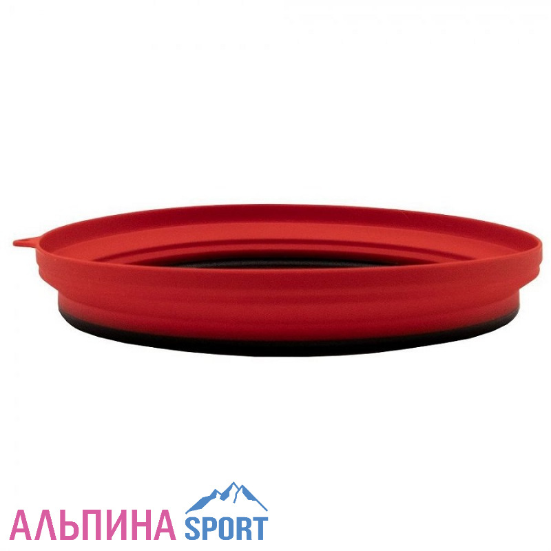 Тарелка Tramp силикон с пластиковым дном 25,5*25,5*4