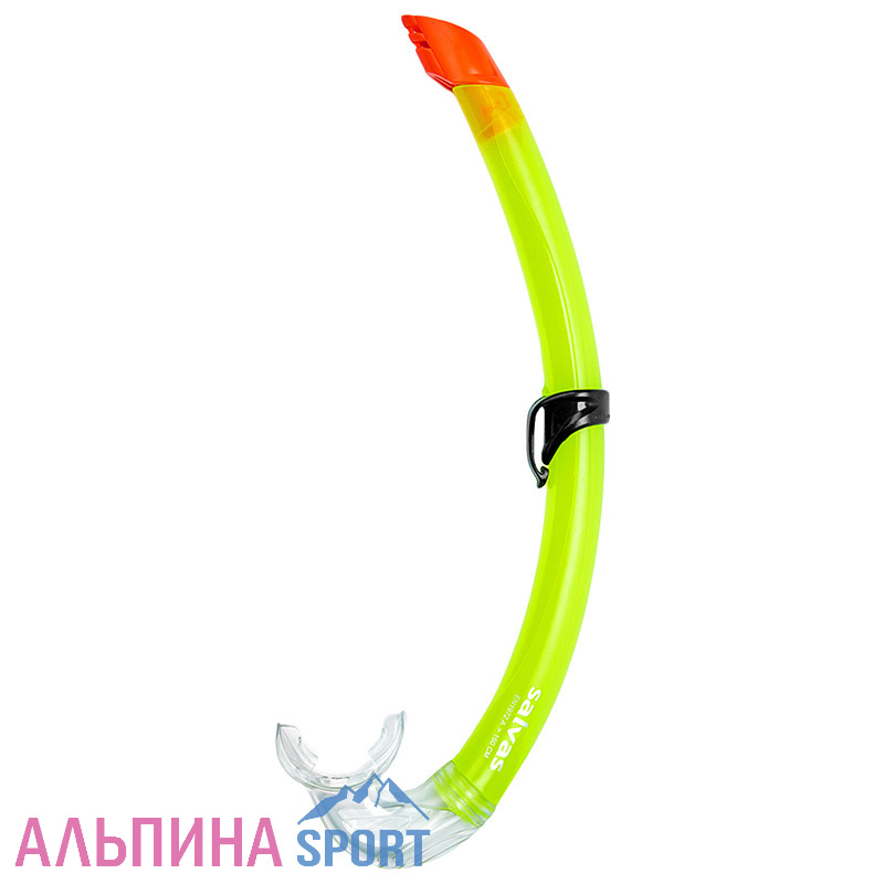 Трубка плавательная детская желтый