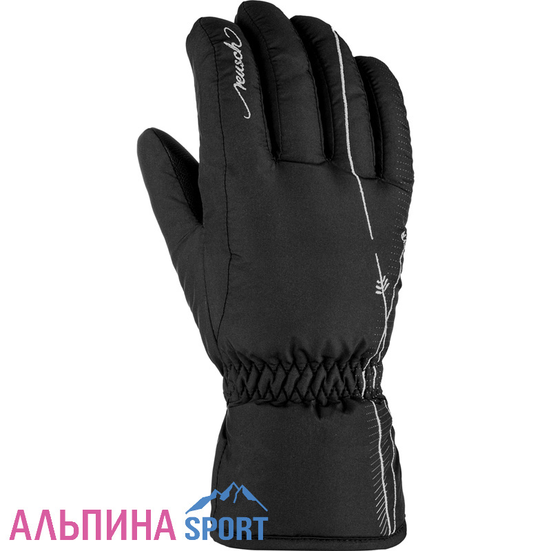 Перчатки горнолыжные REUSCH Yana Black/Silver