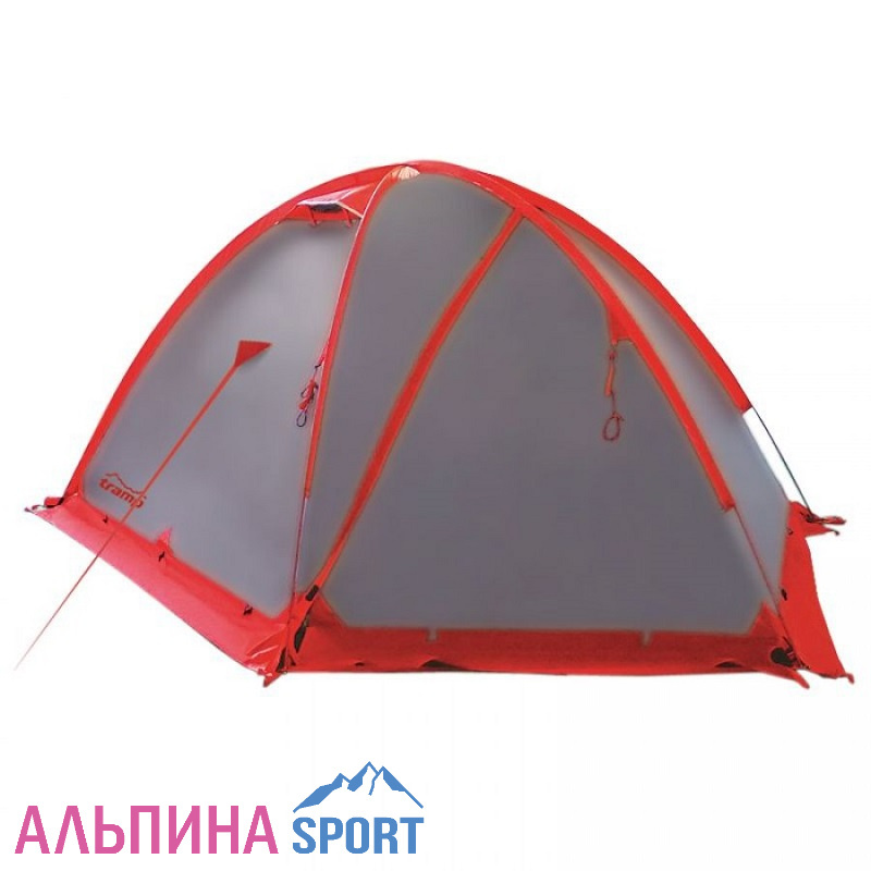 Палатка Tramp Rock 2 V2 серый