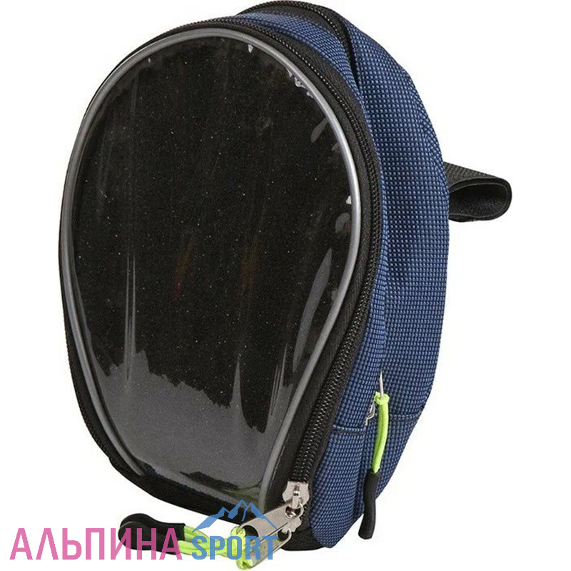 Велосумка Alpine на руль дуэт  темно-синяя