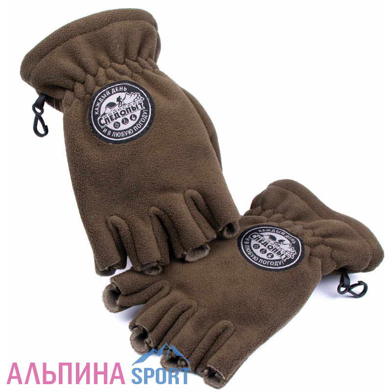 Перчатки "СИБИРСКИЙ СЛЕДОПЫТ - ANGLER" хаки