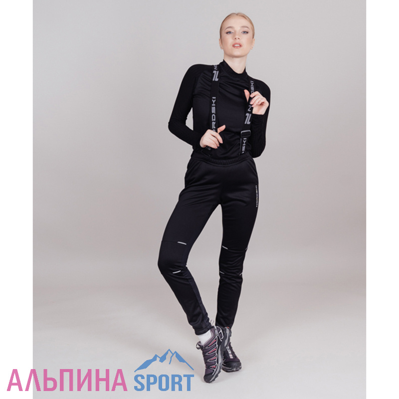 Разминочные брюки Nordski Premium Black женские