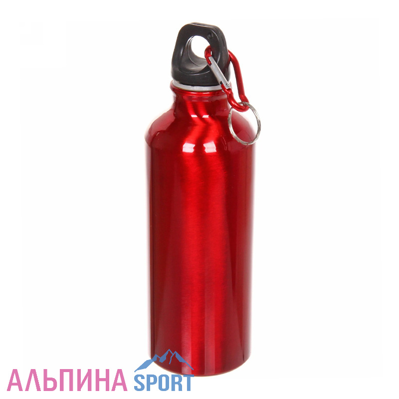 Фляга туристическая 500мл,металлик.