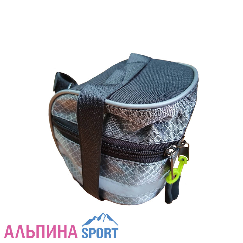 Велосумка Alpine под седло средняя серая