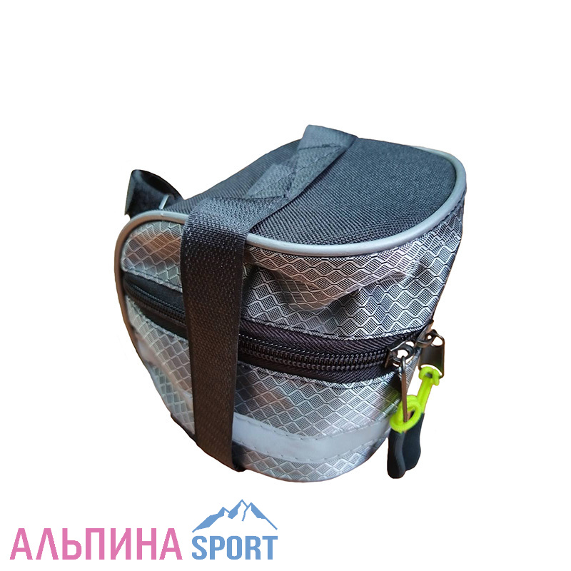 Велосумка Alpine под седло средняя серая