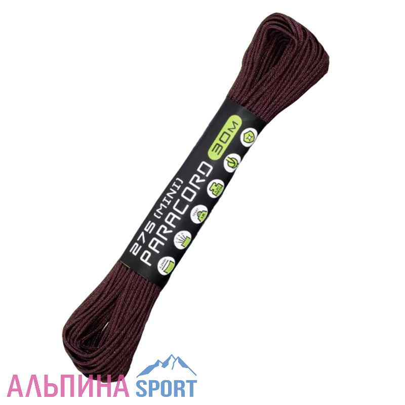 Паракорд 275 мини CORD nylon 2,2мм (bordo)