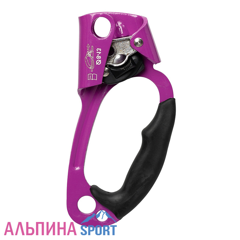 Зажим Вертикаль "Жумар" правый violet