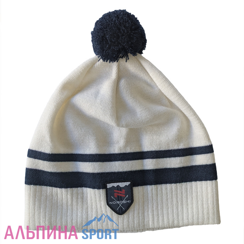 Шапка Nordski Move White/Blue