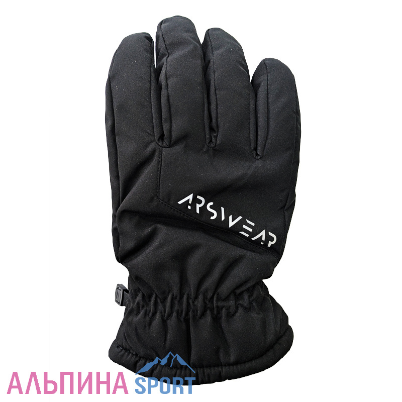Перчатки Arswear теплые Unisex черные