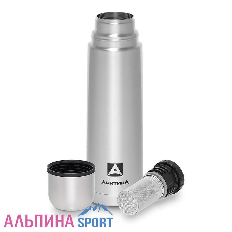 Термос Арктика классический с ситечком 0,75л