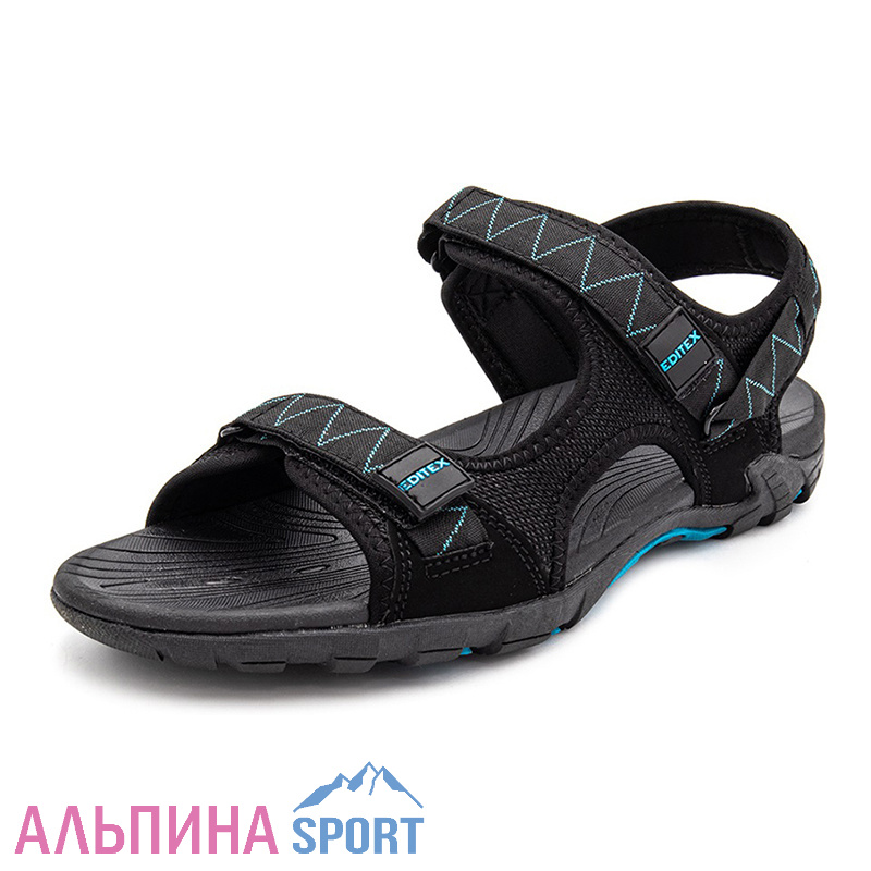 Сандалии EDITEX S9507-1_черный/синий