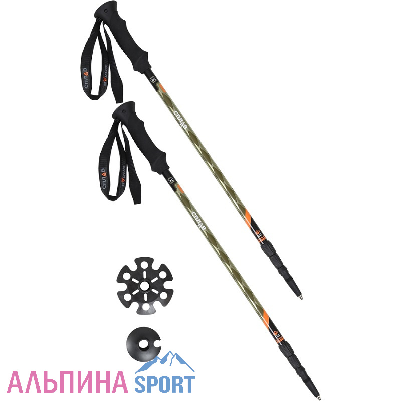 Палки телескопические Сплав Touring Alu