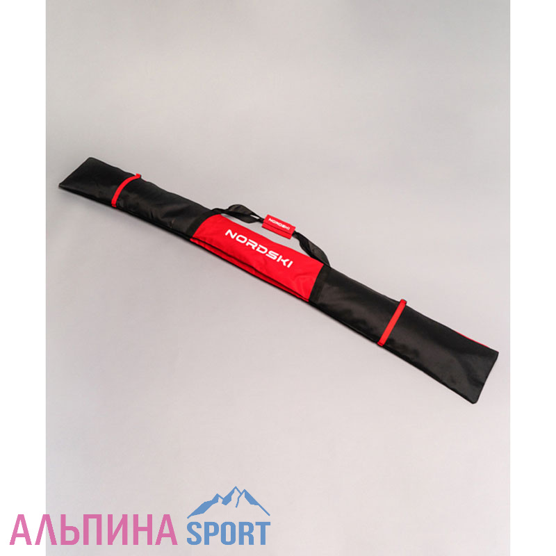Чехол для лыж Nordski 1 пара Black/Red