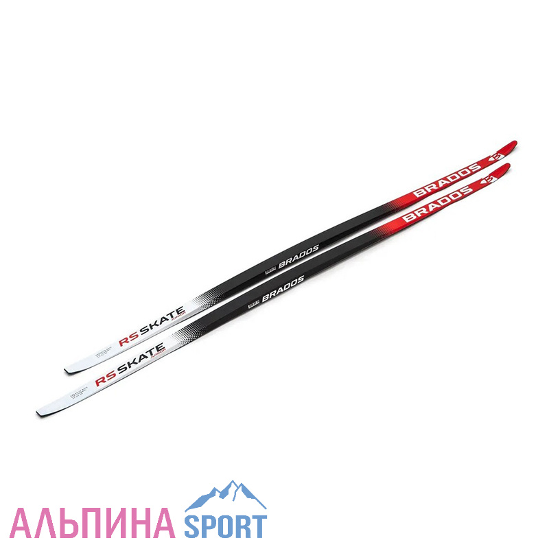 Лыжи гоночные BRADOS RS SKATE JR red